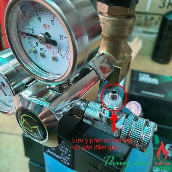 Van điện Mufan|Van bình khí CO2 thủy sinh | Van không lỗi