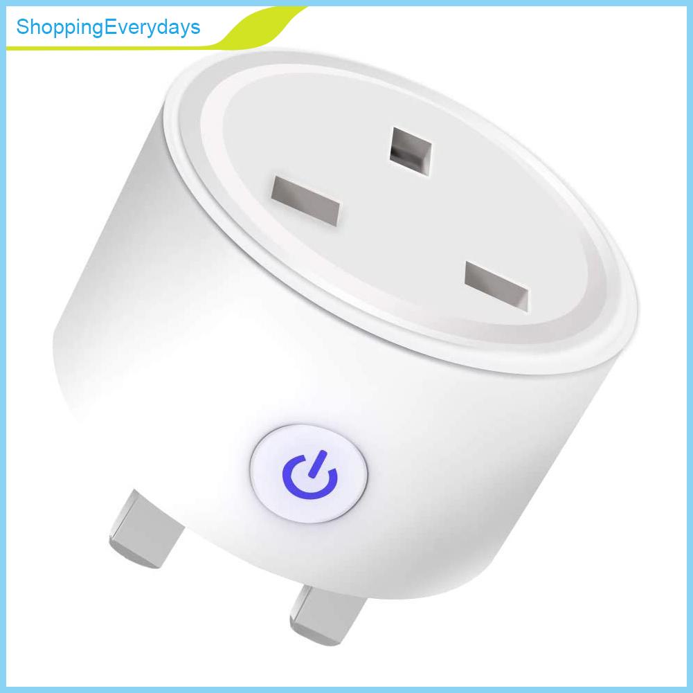 （ShoppingEverydays） UK Plug Smartphone Remote Control WiFi Plugs Socket