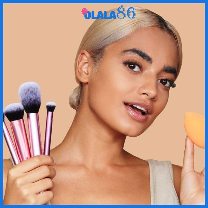 Cọ đánh phấn phủ 2 trong 1  siêu mịn Real technique OLALA 86
