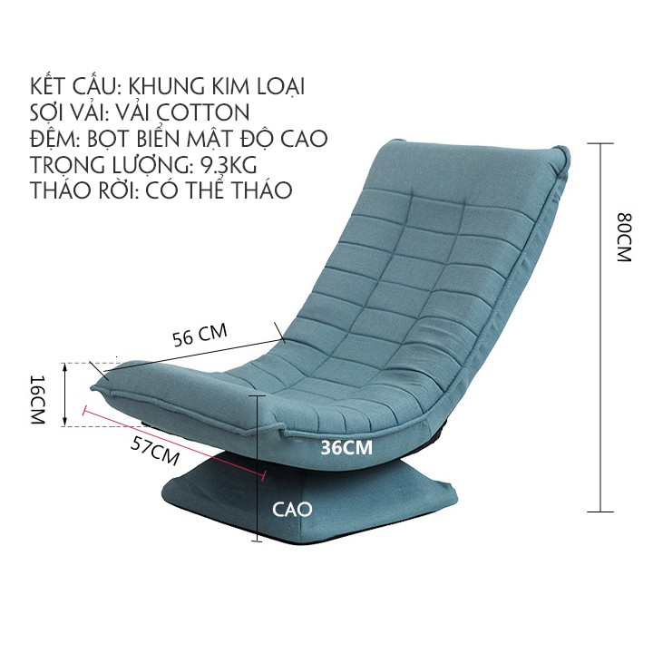 Ghế sofa ghế thư giãn đa năng xoay 360 độ