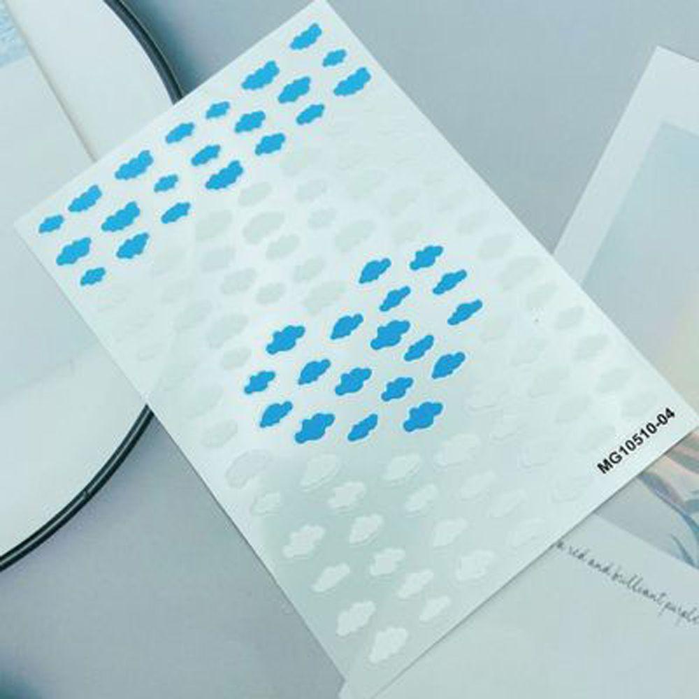OCEANMAP Sticker 3D Dán Móng Nghệ Thuật