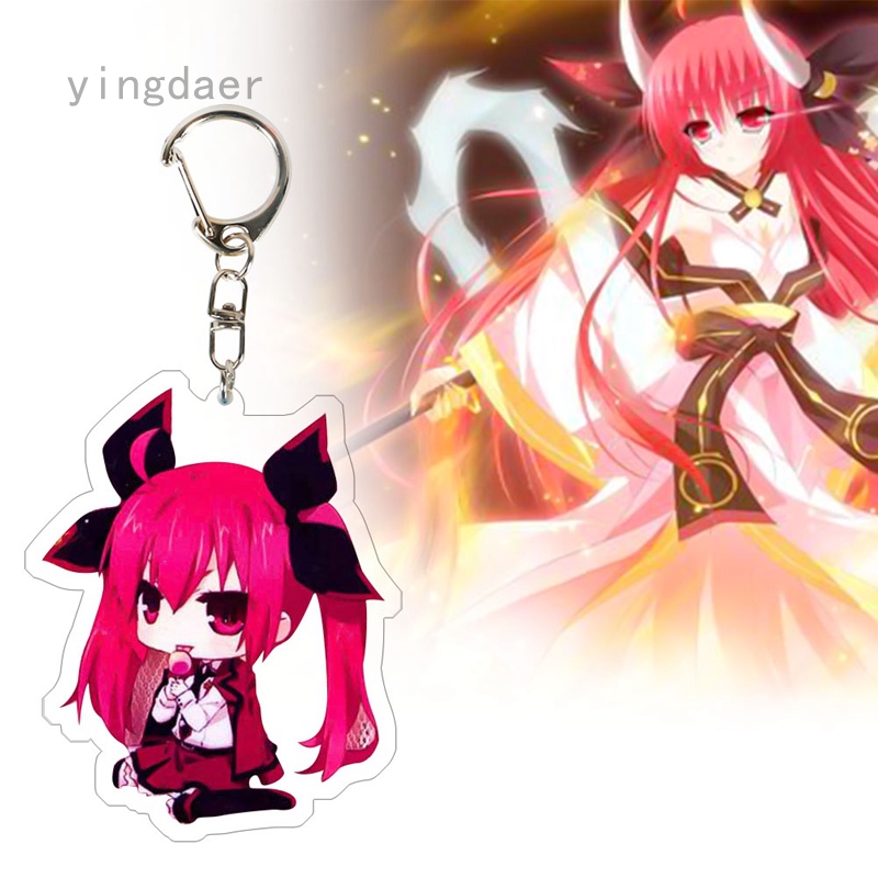 Móc Khóa Nhựa Acrylic Hình Nhân Vật Anime Date A Live Tohka Yatogami Yoshino Tokisaki