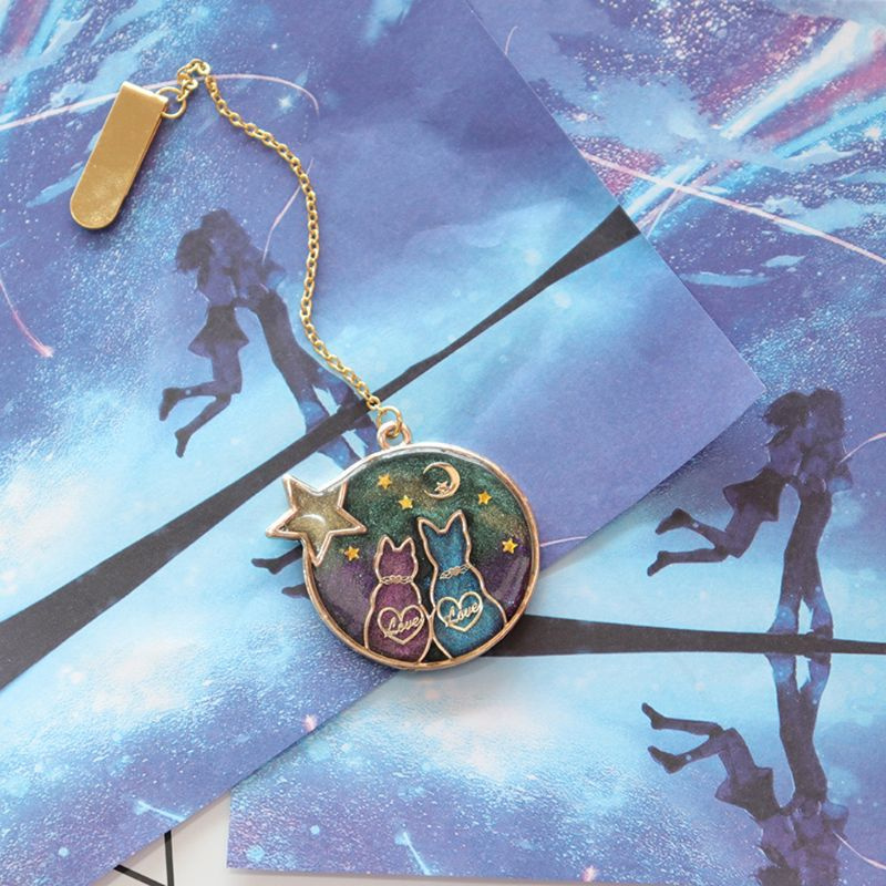 Set 8 Khuôn Làm Mặt Dây Chuyền Hình Mèo Dễ Thương