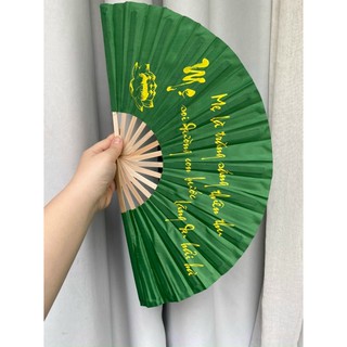 QUẠT GIẤY  SIZE  ĐẠI  THƯ PHÁP SIÊU ĐẸP
