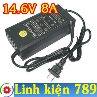Sạc ắc quy 12V Pin Lithium 4S 3.2V 14.6V 8A tự ngắt khi đầy - Linh Kiện 789