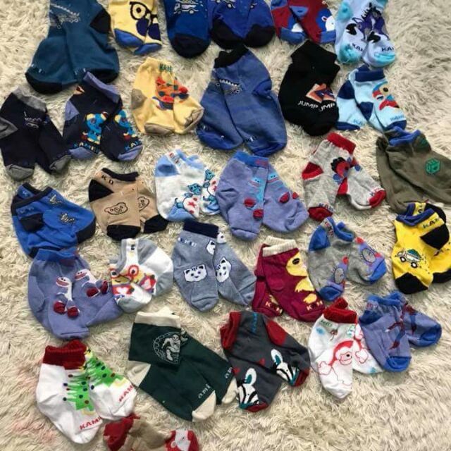 10 đôi tất sơ sinh thương hiệu amigo