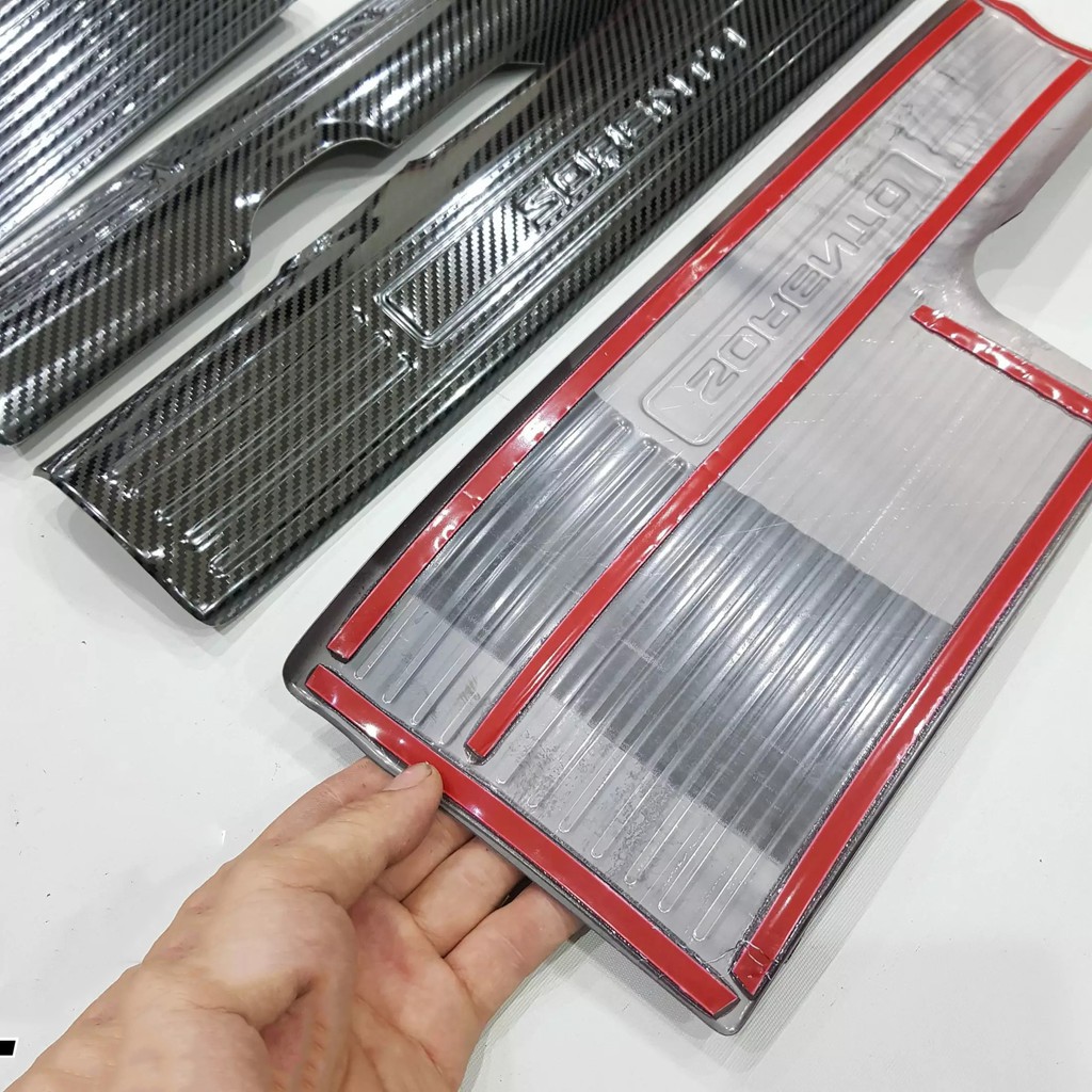 Ốp bậc cửa Xe Kia Sorento 2021 Mẫu Carbon Cao cấp*MỚI NHẤT*