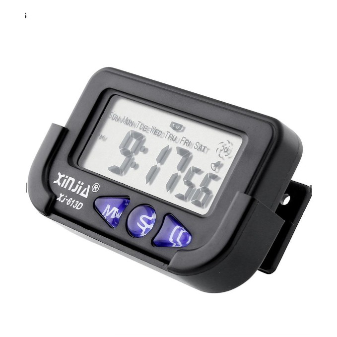 Đồng hồ thời gian điện tử gắn xe ô tô (XJ-613D)