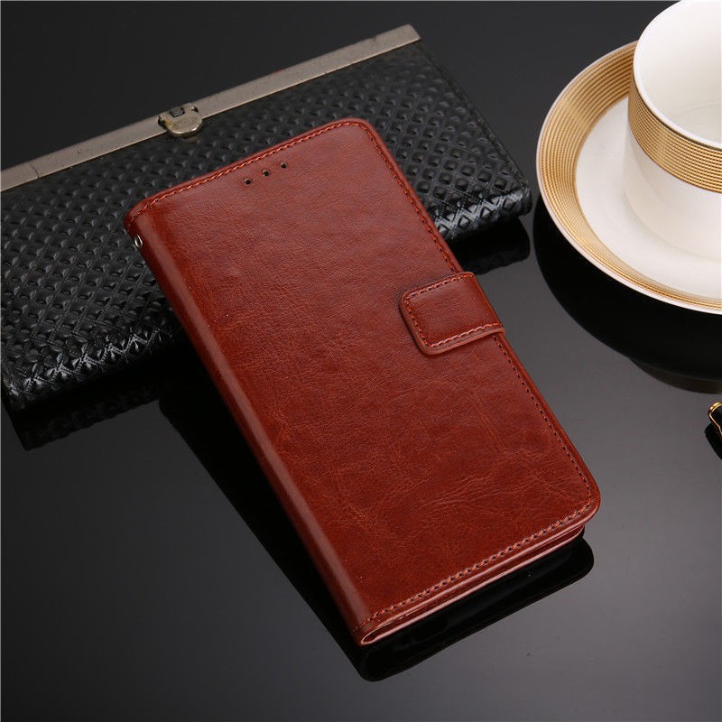 Samsung Galaxy A04 A04S S5 S6 S7 Edge J7 J4 J6 S8 S9 S10 S11 Plus S10E S11E A8S Flip Soft Leather Phone Case Ốp lưng da mềm