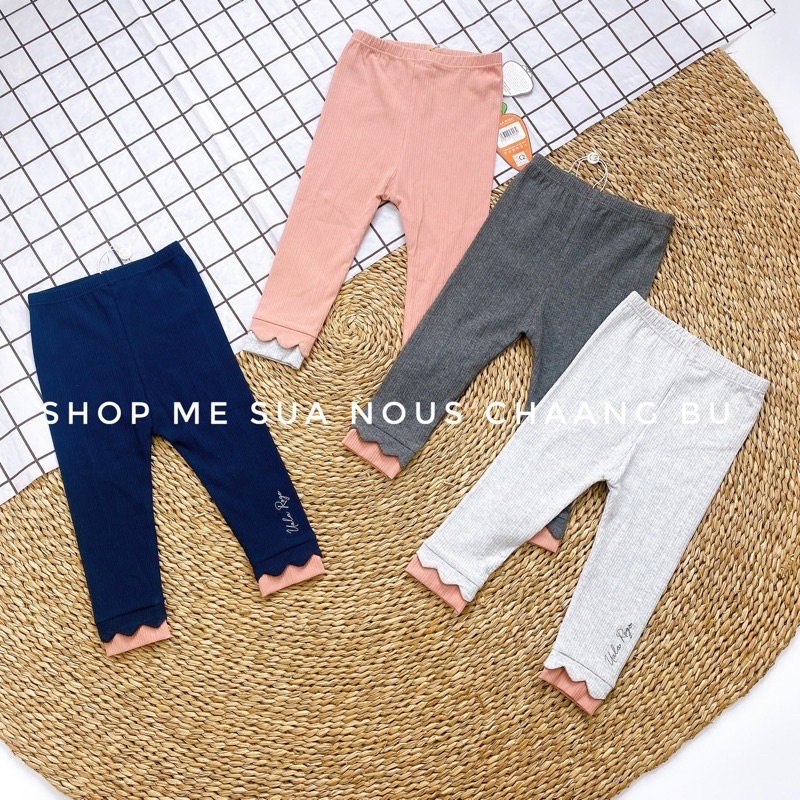 Quần legging len tăm Ualarogo cho bé gái