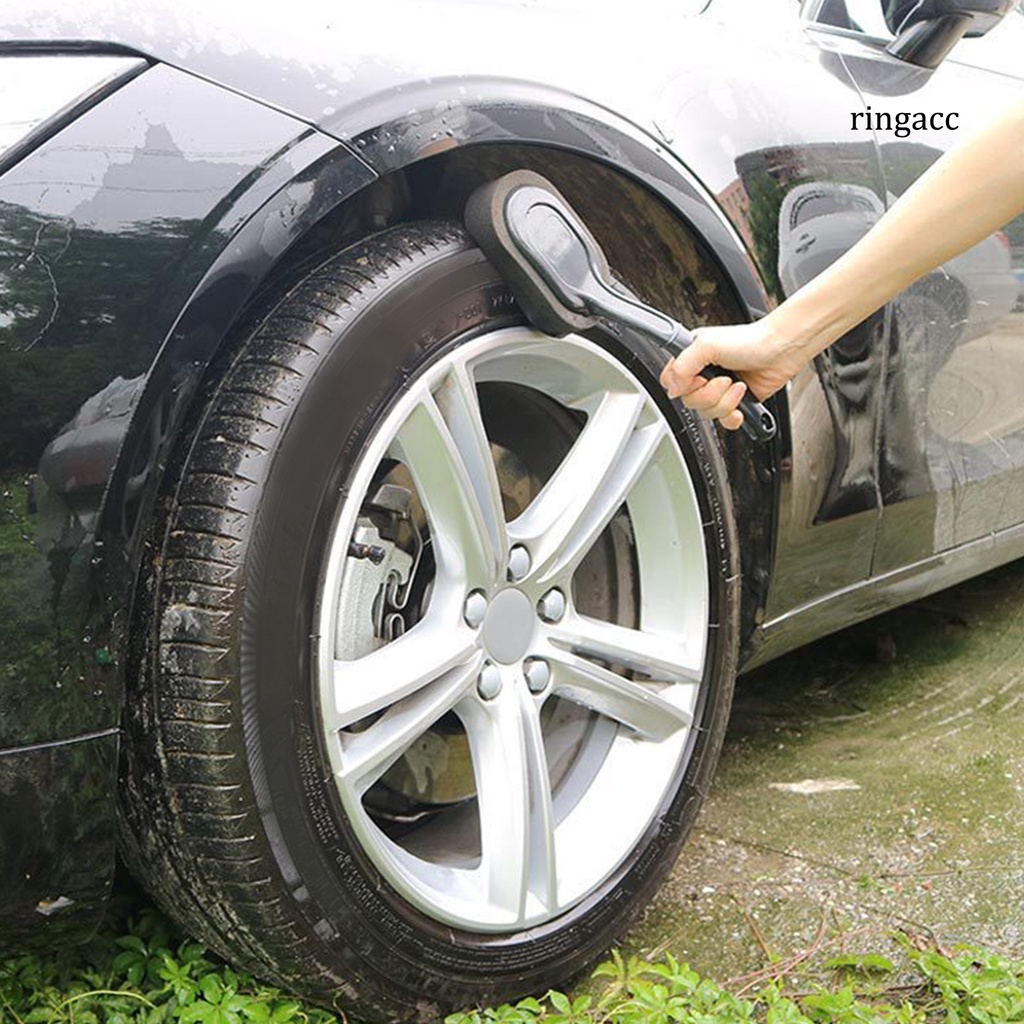 Bàn Chải Vệ Sinh Lốp Xe Hơi Có Tay Cầm Dài Chống Mòn Tiện Dụng