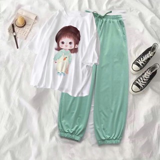 🔥FREESHIP🔥Set đồ áo dễ thương + quần bom hót