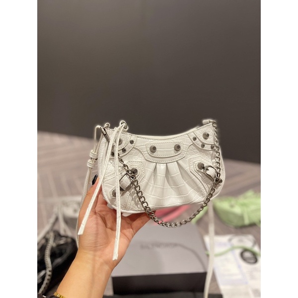 TÚI BALEN MINI VÂN DA CÁ SẤU sz21*13cm