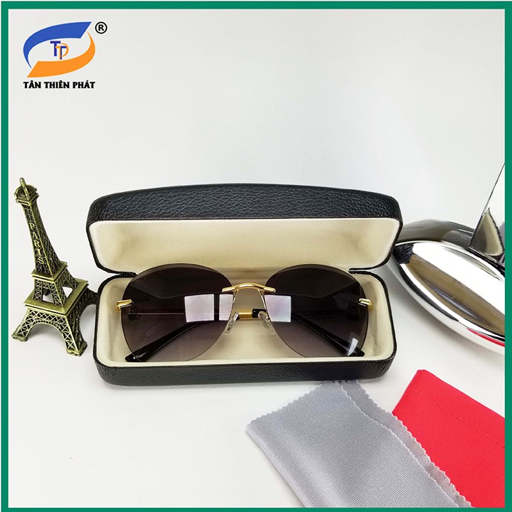 Kính mắt thời trang chống UV TẶNG hộp đựng khăn lau kính Bảo hành 12 tháng