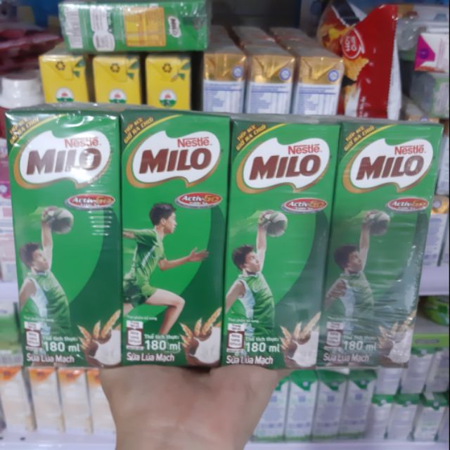 Milo Sữa lúa mạch 180 ml