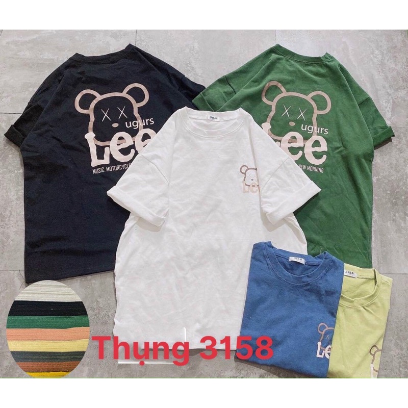 ÁO THUN FORM RỘNG CHUẨN HÀNG QC 3158