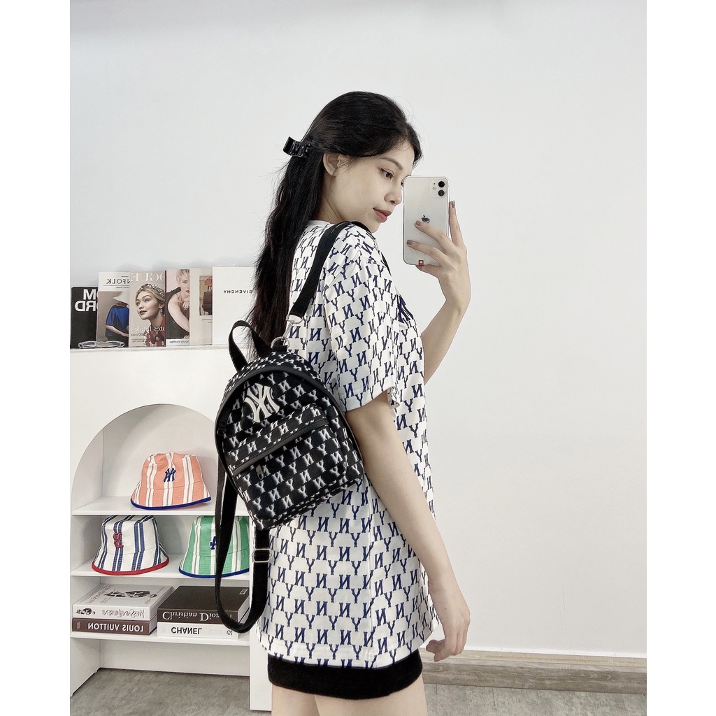 Balo mini thể thao họa tiết NY monogram