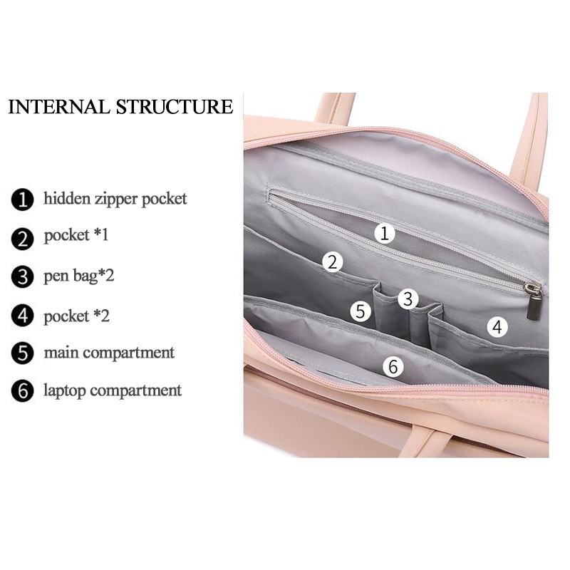 Túi đựng máy tính xách tay thời trang dành cho nữ 12-13.3 / 14-14.6 / 15-16 inch
