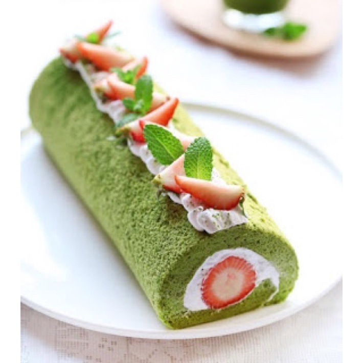 Bột trộn sẵn bánh trà xanh - Tegral satin moist cake matcha