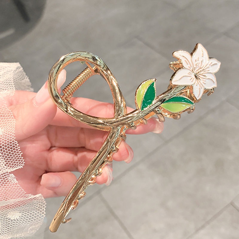 Kẹp Tóc Hình Lá Ginkgo Kiểu Mới 2022