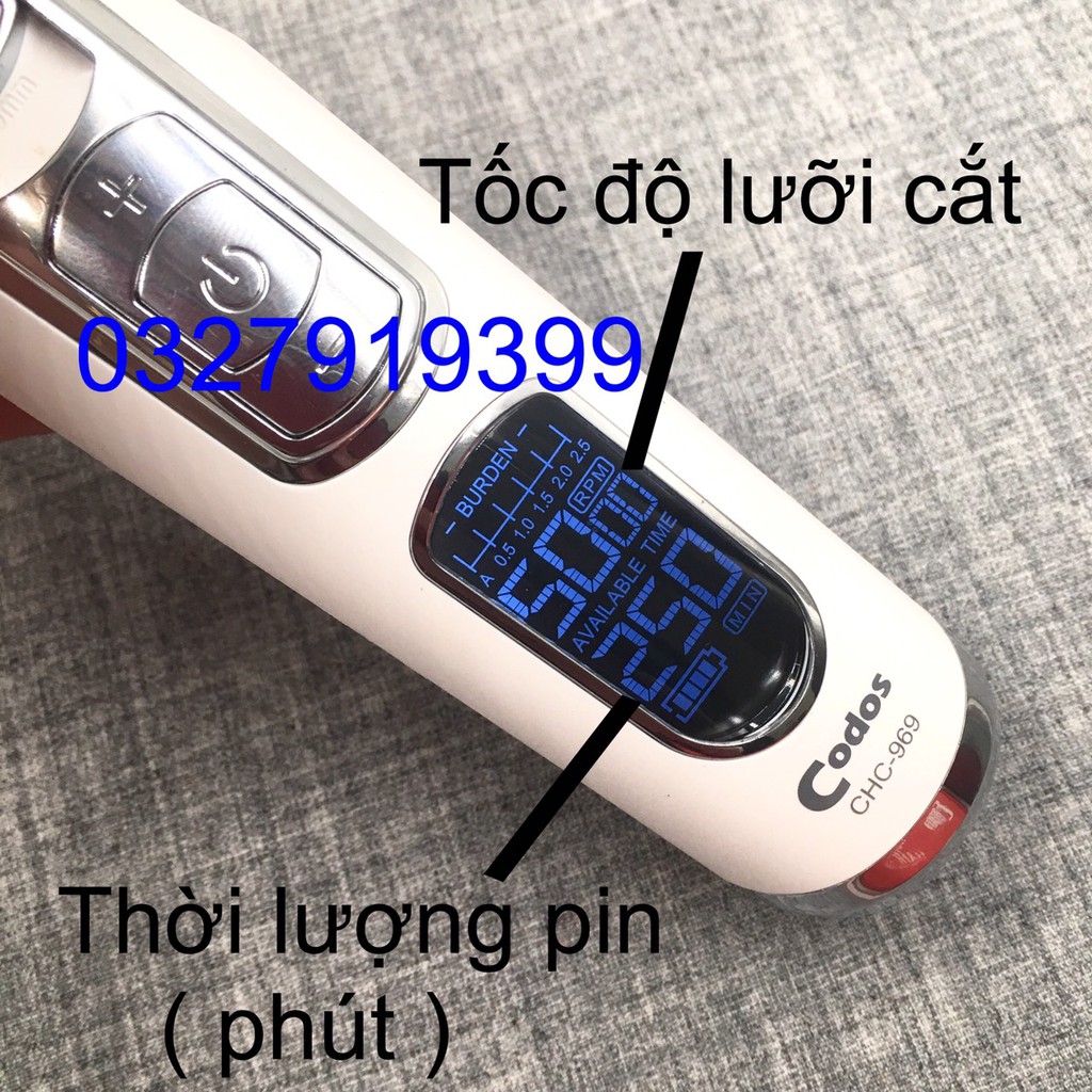 Tông đơ cắt tóc cao cấp CODOS 969