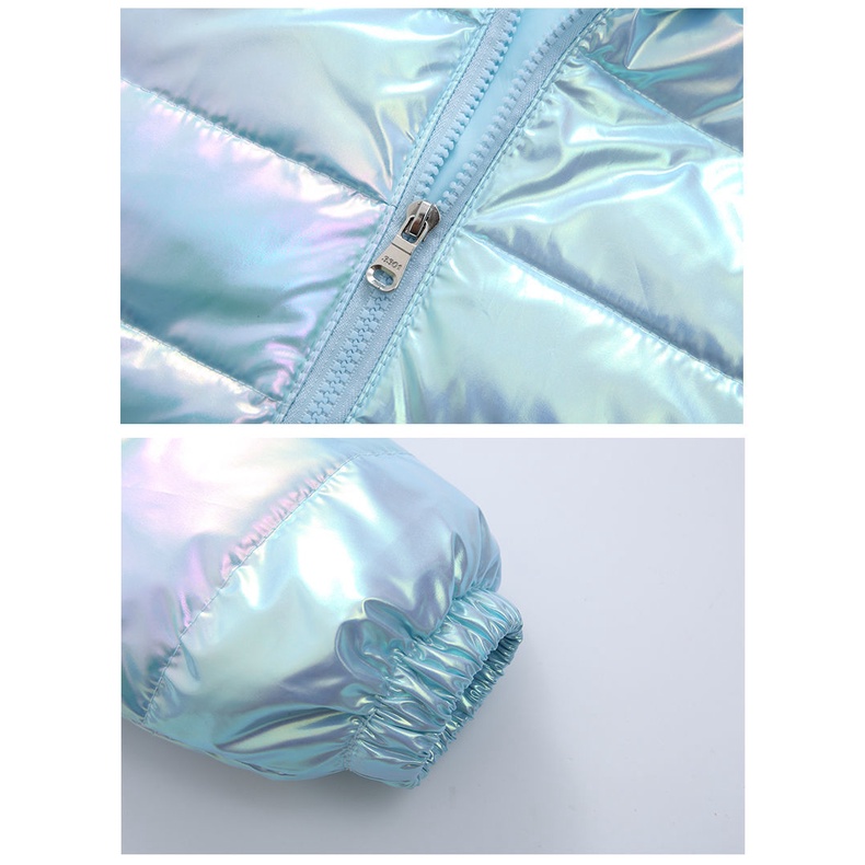 ✻Áo Khoác Cotton Xinh Xắn Dành Cho Bé✻Áo Khoác Phao Có Nón Nhiều Màu Sắc Phong Cách Thu Đông Mới Cho Trẻ Em