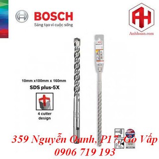Mũi khoan bê tông SDS Plus5X 8-12mm