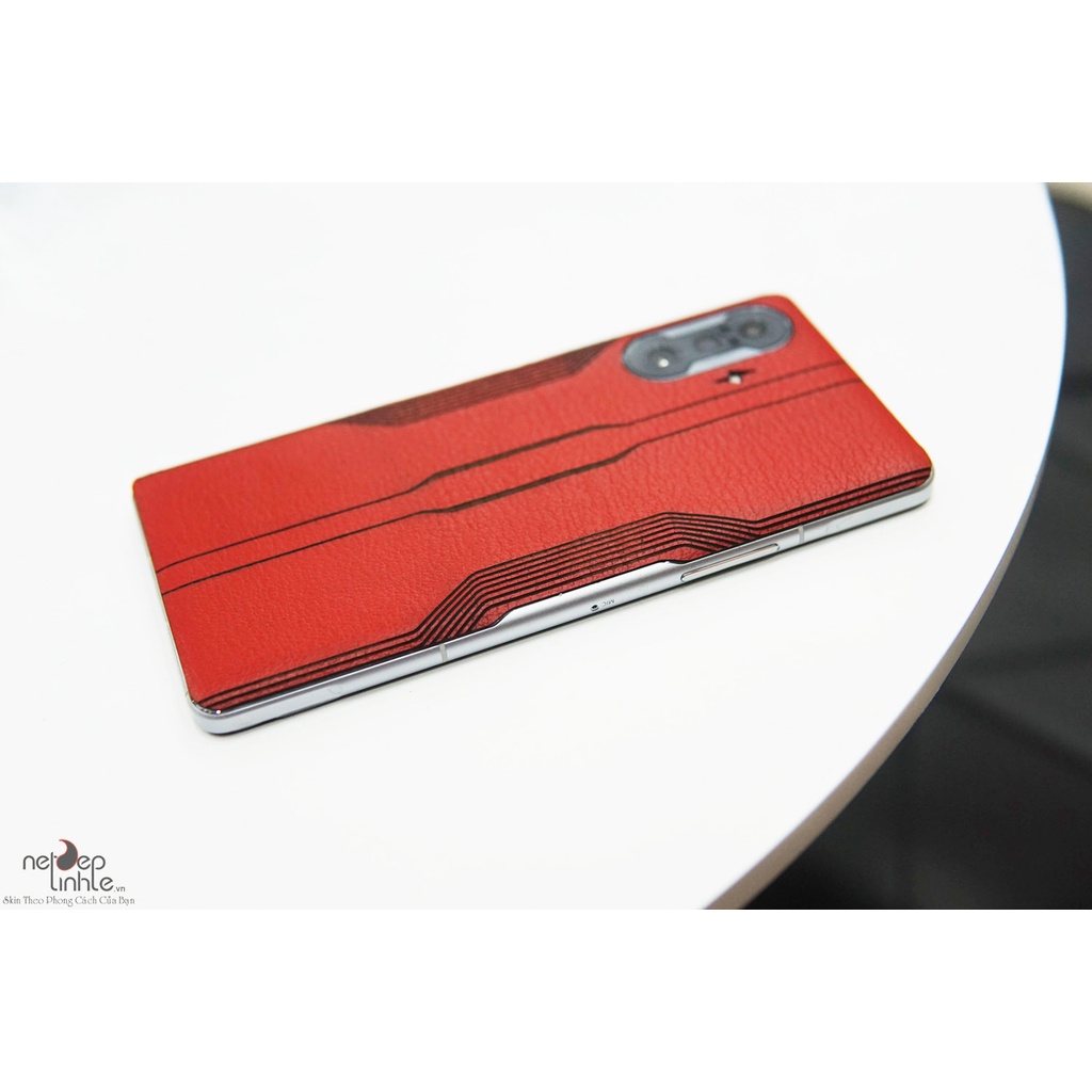 Miếng dán da điện thoai K40 Gmaing – Da bò thật 100% - chính hãng Nét Đẹp Tinh Tế