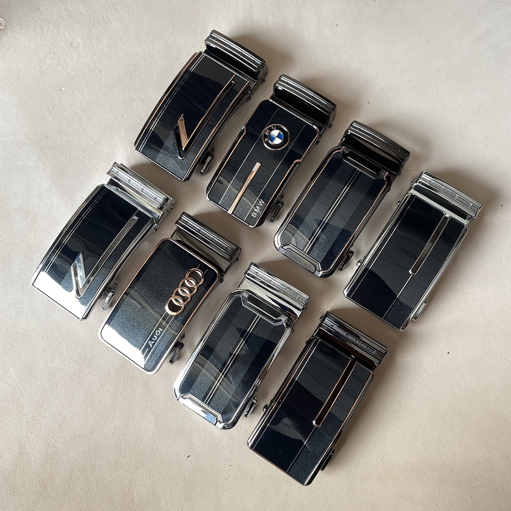 Thắt Lưng Nam Da Bò Nguyên Tắm Cao Cấp Khóa Tự Động TM825 Size Rộng 3.6cm Hai Màu Đen Và Nâu Nhiều Mẫu Mặt Khóa Lựa Chọn
