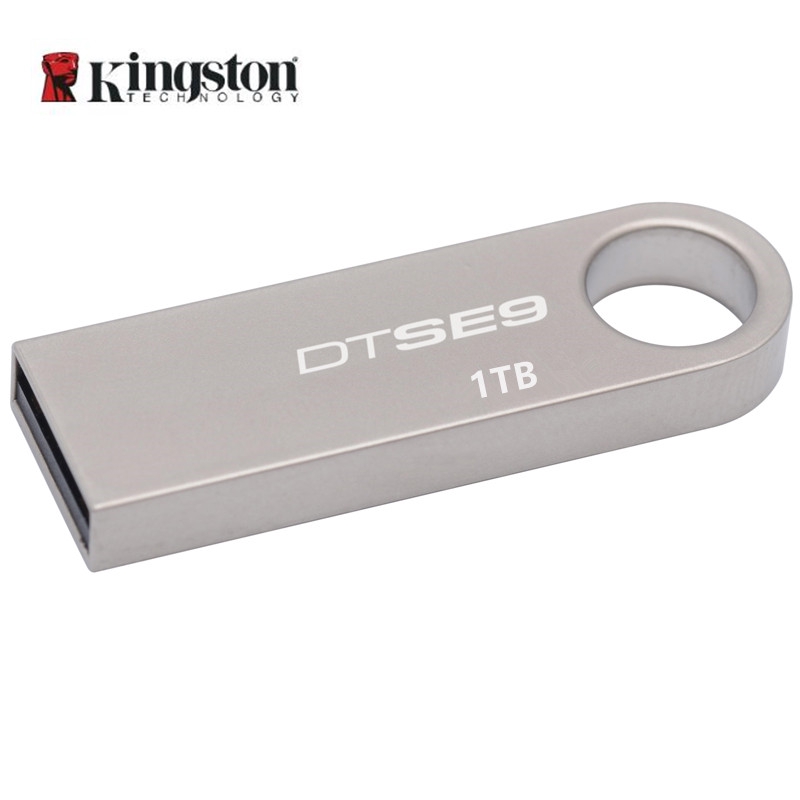 Thẻ nhớ USB2.0 Kingston SE9 dung lượng 1TB bằng chất liệu kim loại