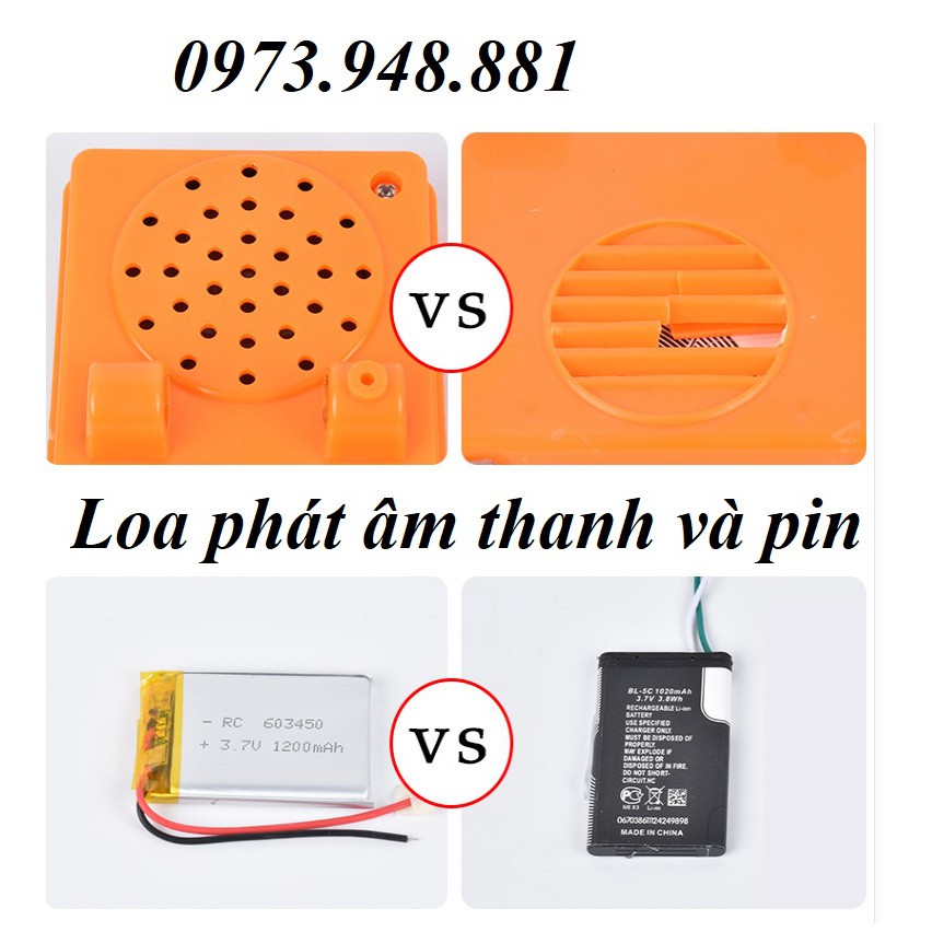 Quạt, chong chóng đuổi chim có loa phát tiếng kêu dùng năng lượng mặt trời  022