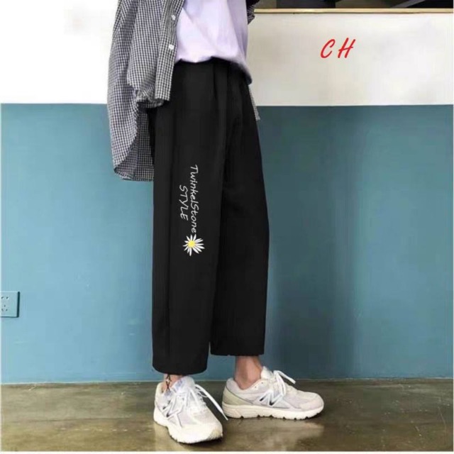 Quần ống xuông hoa cúc STYLE COK978