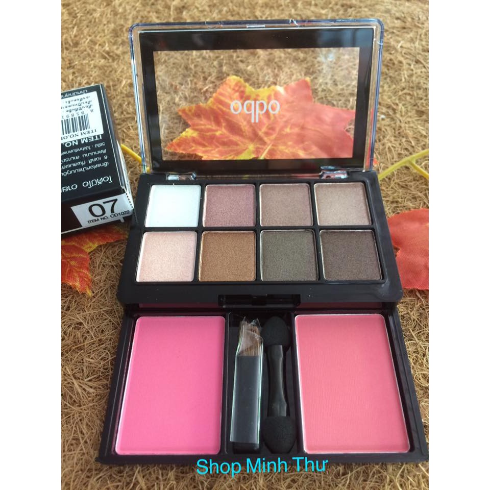 SET MÀU MẮT VÀ MÁ HỒNG ODBO EYESHADOW AND BLUSH