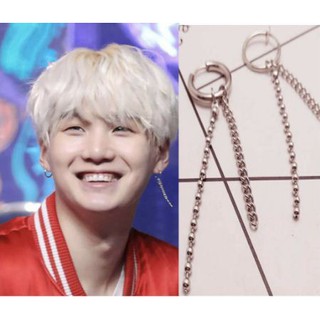 Khuyên tai nam - khuyên tai unisex Suga BTS