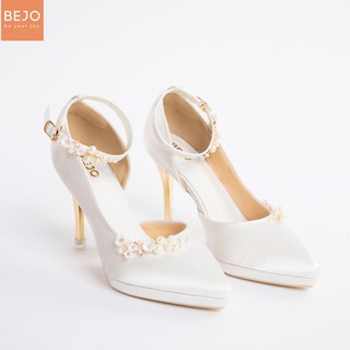Giày cưới BEJO H94.05 Hoa mai lụa - WEDDING SHOES