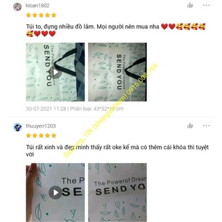 Túi quà tặng, mua sắm "SEND YOU" (@3,@4)