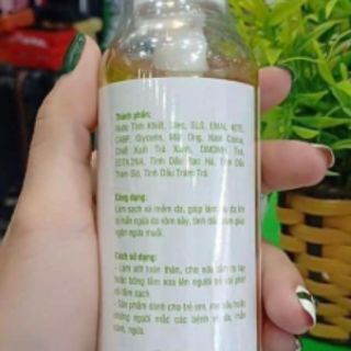 Sữa tắm tràm trà cho bé
