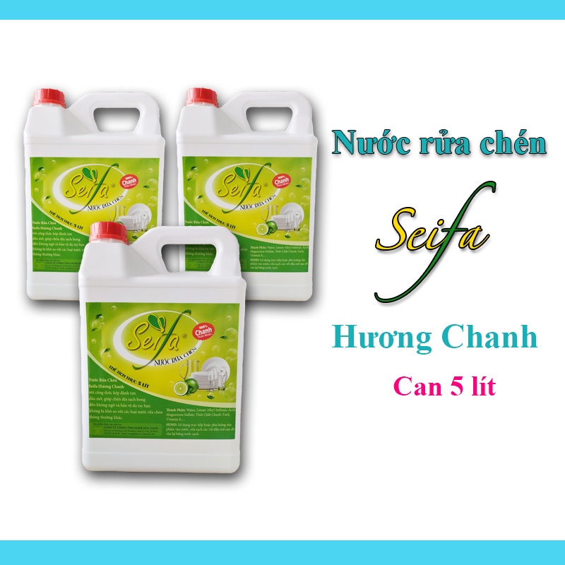 Nước rửa chén Seifa Tinh dầu Chanh sả