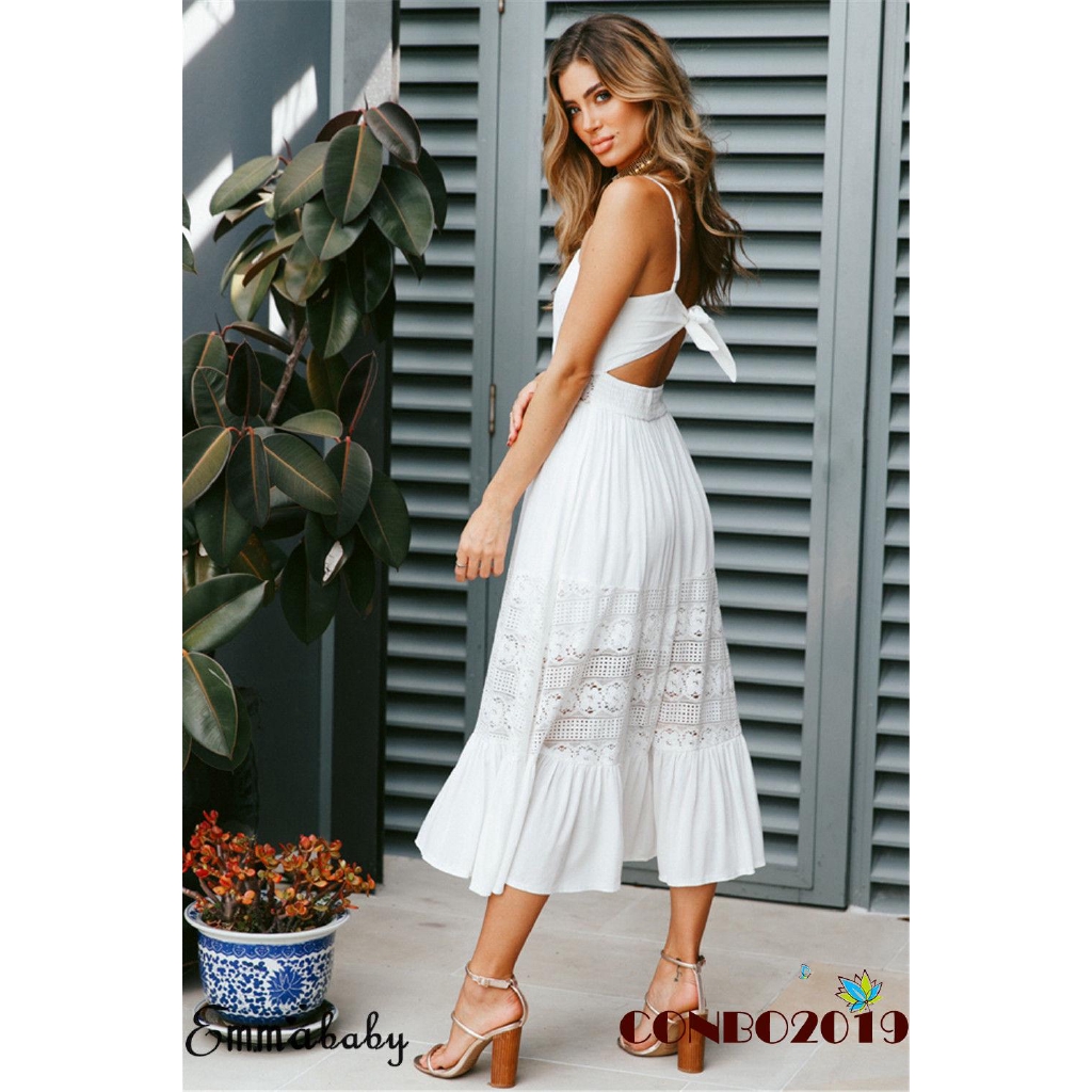 Đầm dây ôm dáng quyến rũ cho nữ