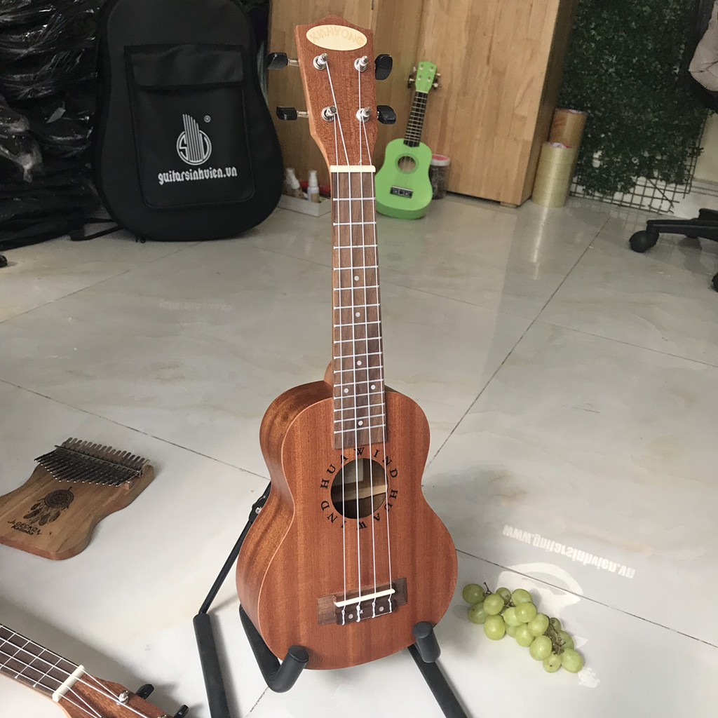 Đàn ukulele soprano tặng 5 món phụ kiện - bảo hành 1 năm - INBOX lựa mẫu