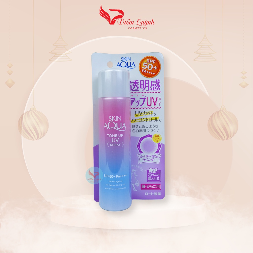 Kem chống nắng nâng tông da Skin Aqua UV Tone up SPF50/PA++++ nội địa Nhật