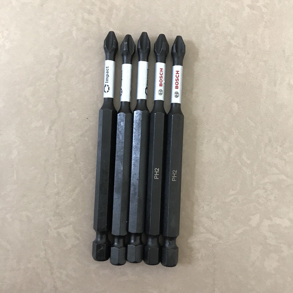 Bộ 5 Mũi Vít Bosch ph2 - 90mm
