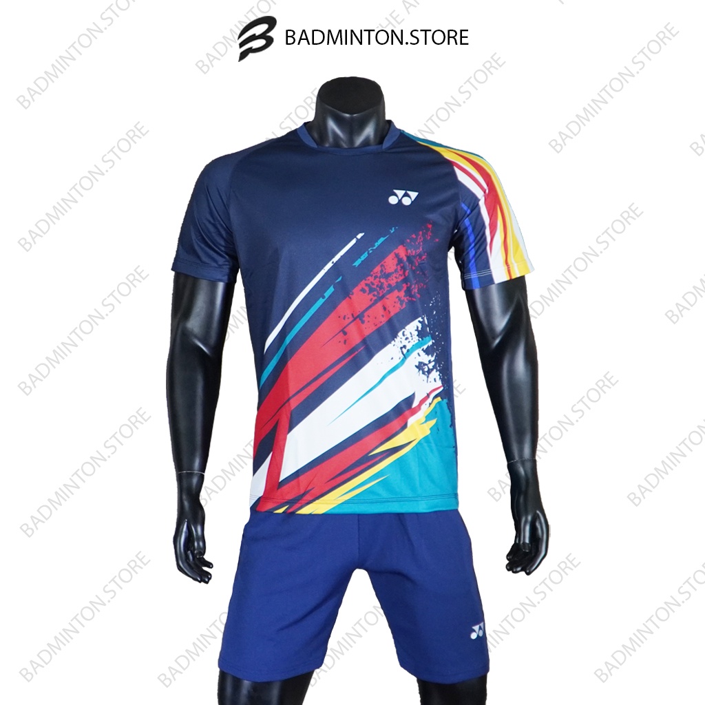 Áo cầu lông Yonex, quần áo thi đấu cầu lông chất liệu cao cấp thấm hút mồ hôi tốt