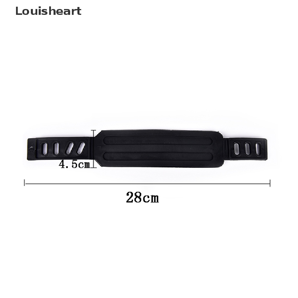 1 Cặp Dây Đai Cố Định Bàn Đạp Xe Đạp Thể Thao Louisheart