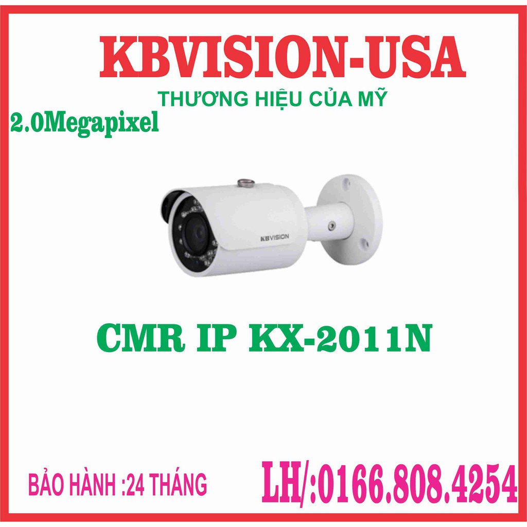 Camera thân hồng ngoại ip kbvision KX-2011N