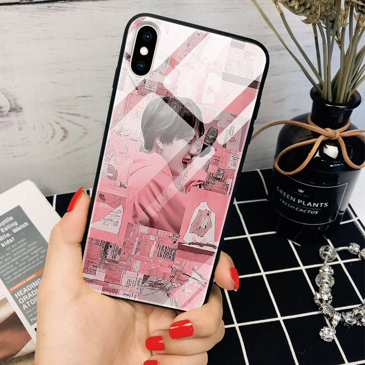 Ốp Lưng Kính Iphone In Hình BTS JIN MAP OF THE SOUL PERSONA CONCEPT  KIRABRANDS Cho Iphone 5 - 12 Promax