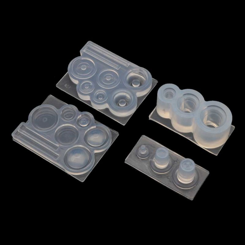 Bộ Ống Hút / Khuôn Làm Bình Sữa Mini Bằng Silicone Tiện Dụng