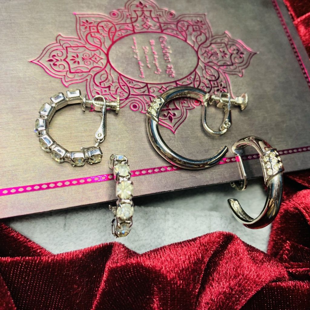 Bông tai Qúy phái | Vintage Earrings | Trang sức độc lạ || Si Nhật | 2hand