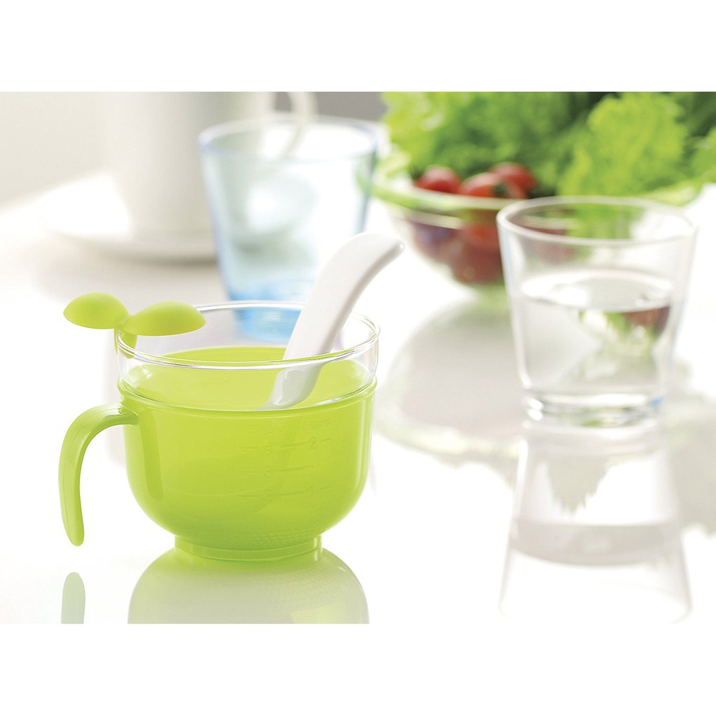 Cốc nấu cháo/cơm nát trong nồi cơm điện Richell