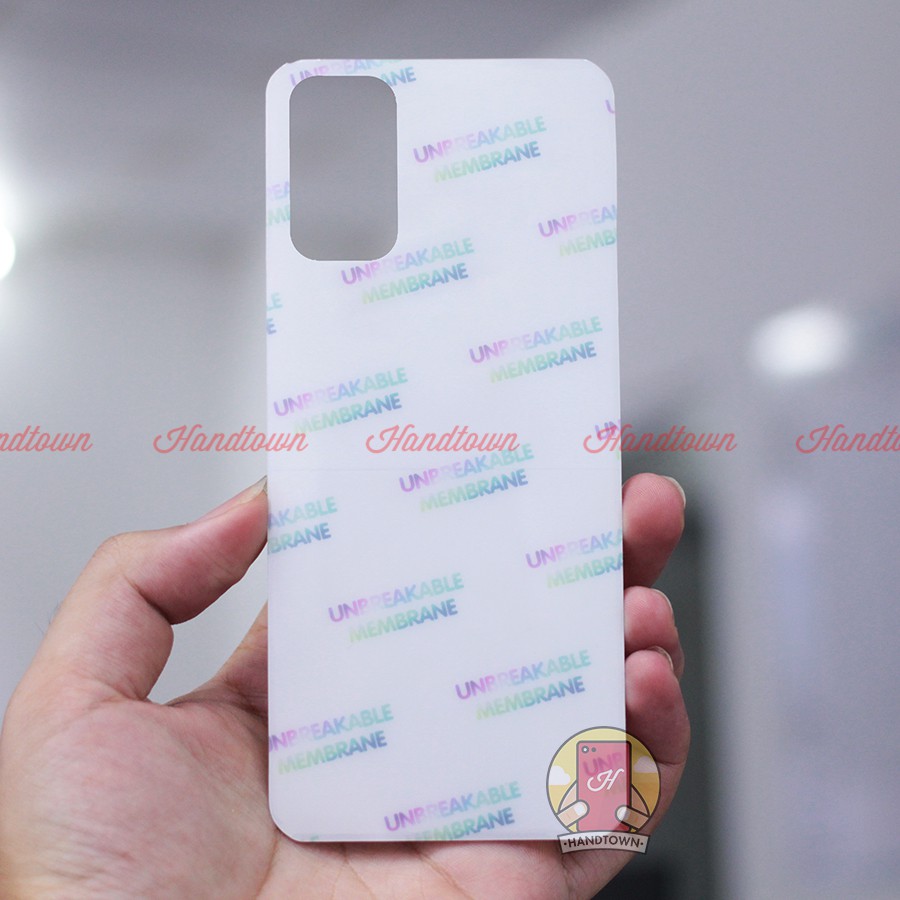 Dán PPF Mặt Lưng Realme Q2 Kính Cường Lực Dẻo Vân Cá Sấu / Hiệu Ứng Cầu Vồng / Trong Suốt Chống Va Đập Bảo Vệ Máy